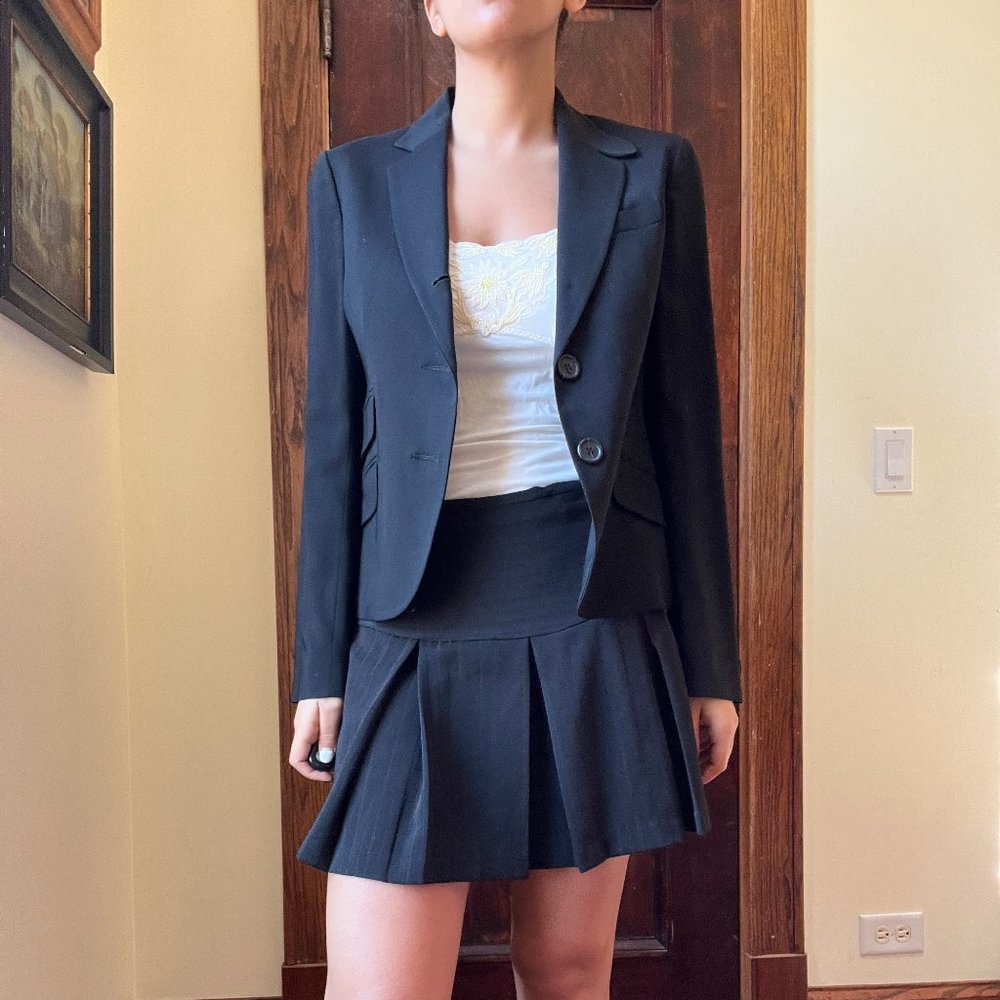 Listings - Mary Listings - Mary 100% 10 A8  LBK - Black Blazer - Size 42